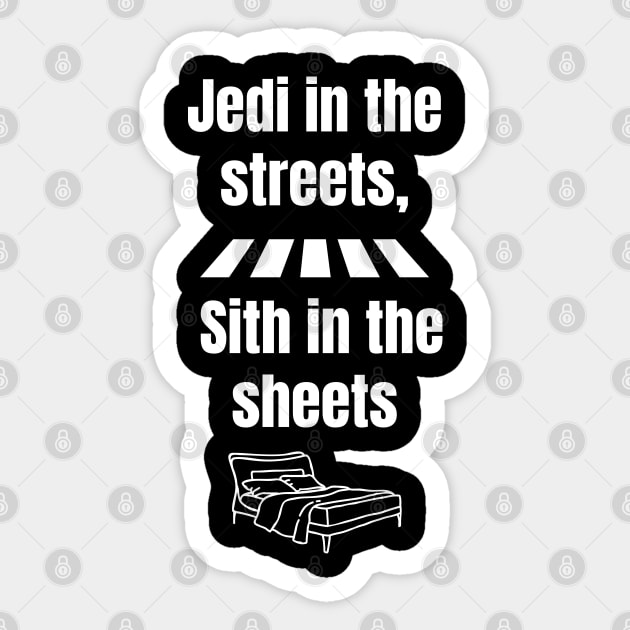 Jedi in the Streets Sticker by Spatski